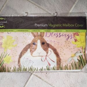 Premium Magnetic Mailbox Cover with Bunny Design